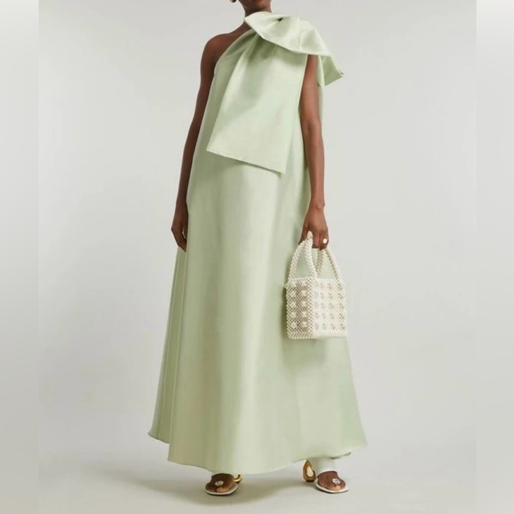 Bernadette mint Winnie bow dress